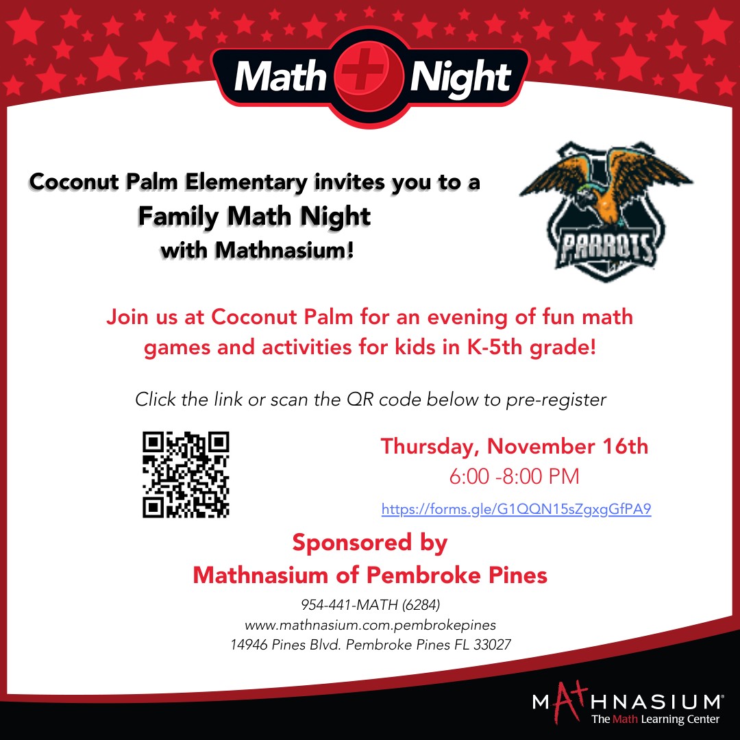 Math Night Nov 16, 2023